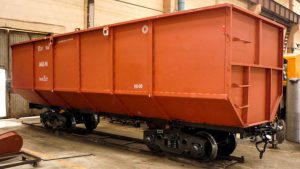 Полувагон для торфа Амкодор 42-10