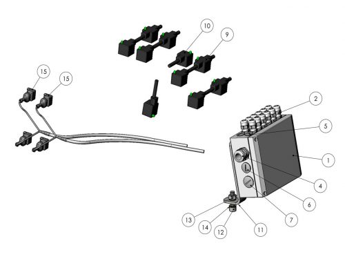 Электронное оборудование KESLA 25RHII(RHS)