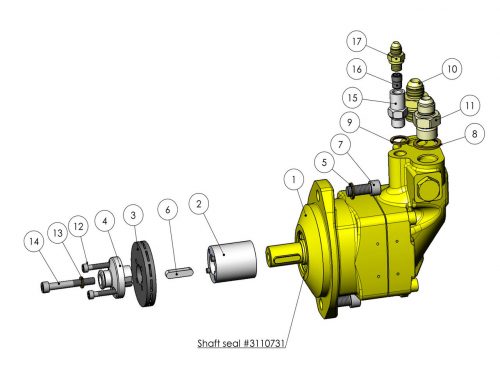 Мотор пилы с автоматическим натяжителем (19 см³) KESLA 25RHII(RHS)